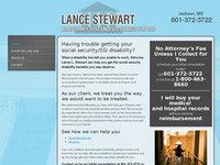 LANCE STEWART website screenshot