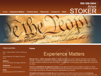 ARLON STOKER website screenshot