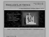 JAMES STOLLER website screenshot