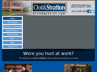 PETER STRATTON website screenshot