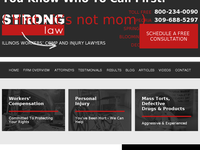 TODD STRONG website screenshot