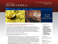 STUART KATZ website screenshot
