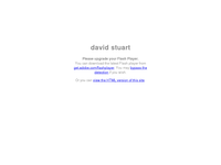 DAVID STUART website screenshot