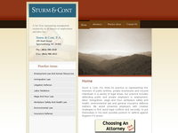 KEVIN STURM website screenshot