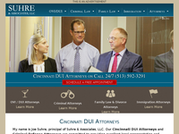 JOE SUHRE website screenshot