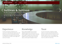 PATRICK SULLIVAN website screenshot