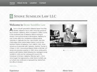 ANNE SUMBLIN website screenshot