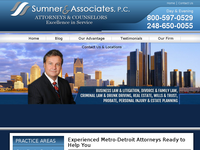 RON SUMNER website screenshot