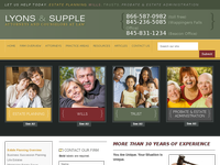 GREGORY SUPPLE website screenshot