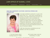 SUSAN CIVIC website screenshot