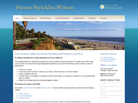 SUSAN WILSON website screenshot