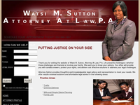 WATSI SUTTON website screenshot