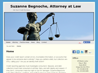 SUZANNE BEGNOCHE website screenshot