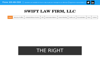 CLAIRE SWIFT website screenshot