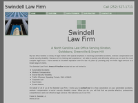 FRANK SWINDELL website screenshot