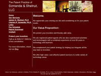 CHARLES SZMANDA website screenshot