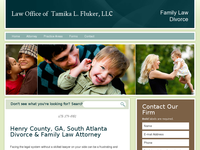 TAMIKA FLUKER website screenshot