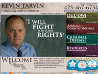 KEVIN TARVIN website screenshot
