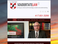 TATE SOUDER website screenshot