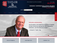 RICHARD TAYLOR website screenshot