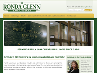 RONDA TAYLOR GLENN website screenshot