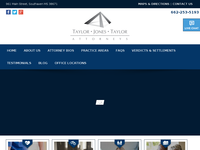 RONALD TAYLOR website screenshot