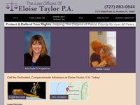 ELOISE TAYLOR website screenshot
