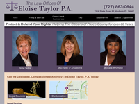ELOISE TAYLOR website screenshot