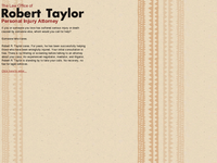 ROBERT TAYLOR website screenshot