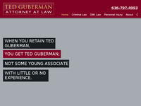 TED GUBERMAN website screenshot