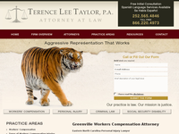 TERENCE LEE TAYLOR website screenshot