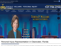 TERESA WILLIAMS website screenshot