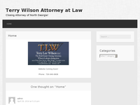 TERRY WILSON website screenshot
