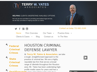 TERRY YATES website screenshot