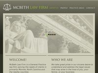 TESHA MC BETH website screenshot