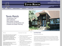 TEVIS REICH website screenshot