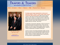 SHERRIE TRAVERS website screenshot