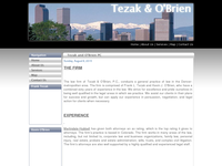 FRANK TEZAK website screenshot