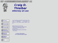 CRAIG THIELBAR website screenshot