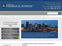 THOMAS SCHWAY website screenshot