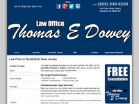 THOMAS DOWEY website screenshot