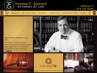 THOMAS GARNER website screenshot