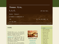 JARED THOMAS website screenshot