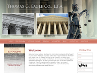 THOMAS EAGLE website screenshot