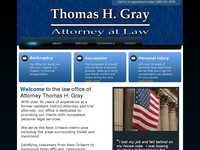 THOMAS GRAY website screenshot