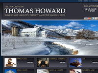 THOMAS HOWARD website screenshot