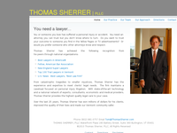 THOMAS SHERRER website screenshot