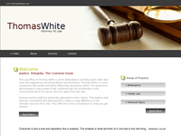 THOMAS WHITE website screenshot
