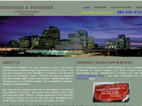DONNA THOMISEE website screenshot