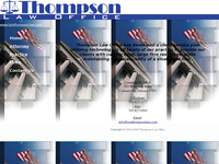 THOMAS THOMPSON website screenshot